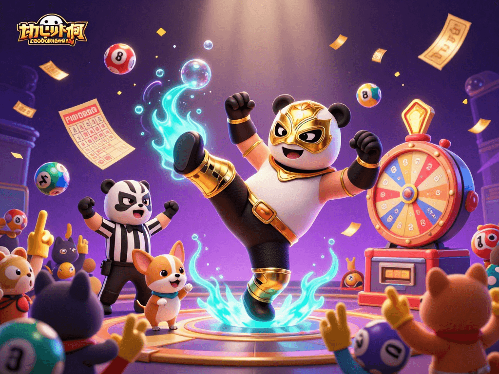 Experience the thrill of caoboimientay with a massive prize scene featuring vibrant lottery elements and animated fun.