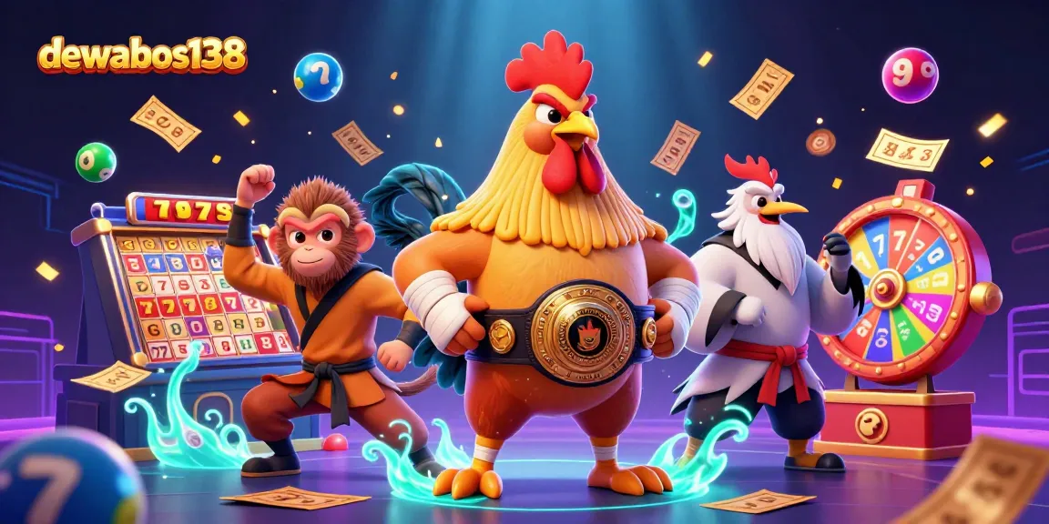 Win big with dewabos138 in an exhilarating casino scene filled with dynamic game elements.