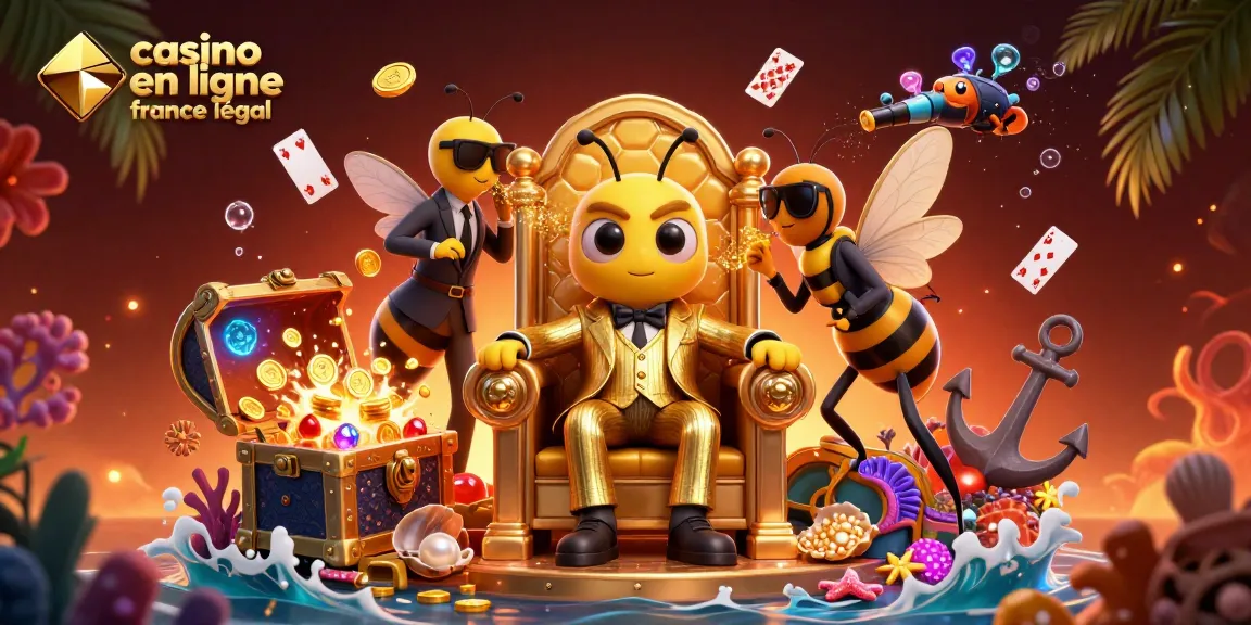 Jouez sur un casino en ligne France légal avec des personnages animés riches en trésors et en jeux.