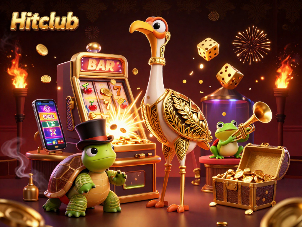 Hitclub offers thrilling 3D casino experiences with vibrant characters and exciting jackpots.