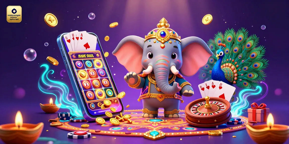 Admirez les illuminations et les jeux d'argent avec ce cadre festif représentant le casino en ligne argent réel