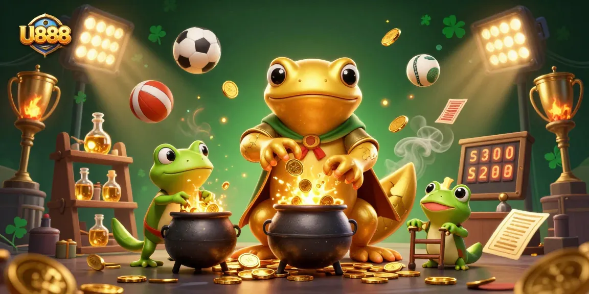 Play with U888 in a vibrant online casino experience featuring dynamic betting scenes and golden rewards.