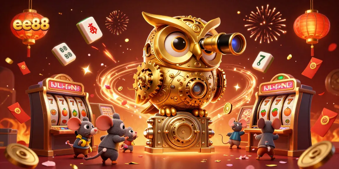 Experience thrilling casino action at ee88 with a golden owl and dynamic slot games.