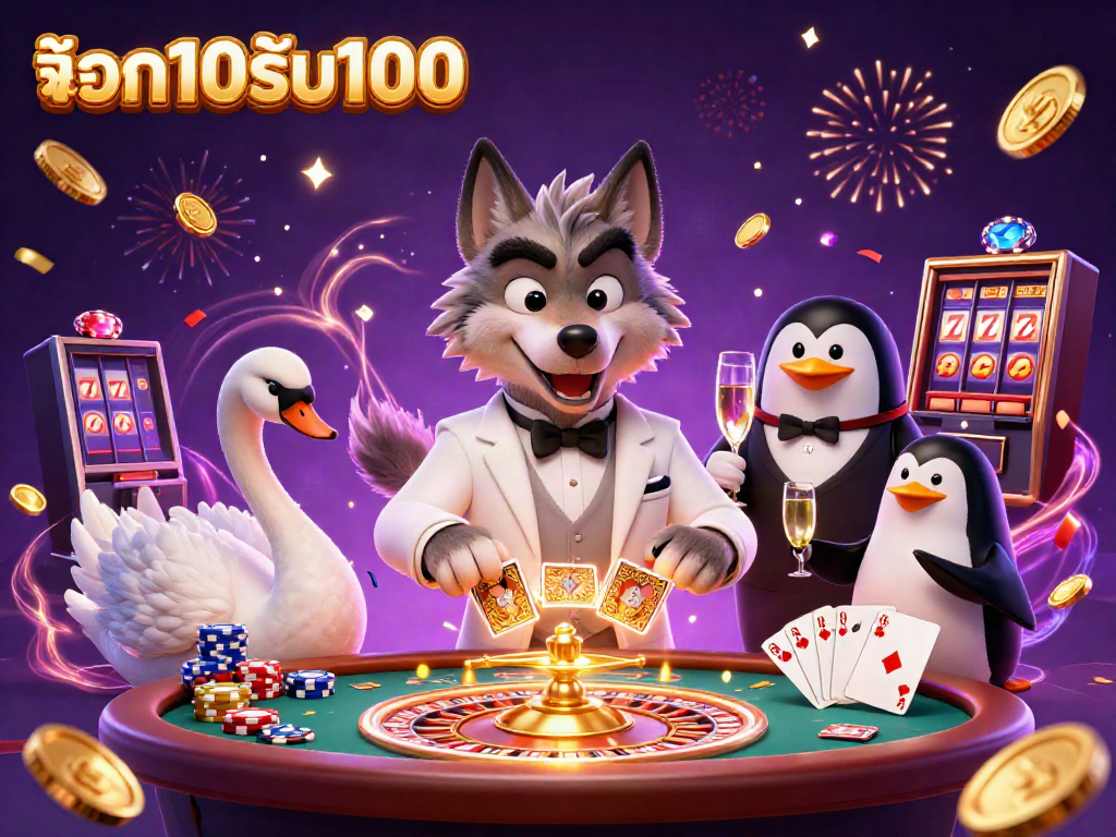 โปรฝาก10รับ100 กับบรรยากาศสุดหรูในคาสิโน พร้อมการ์ตูนสีสันสดใส