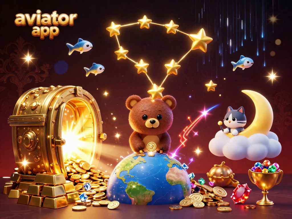 Play the Aviator app and cash out with growth as the constellation bear reaches for gold.