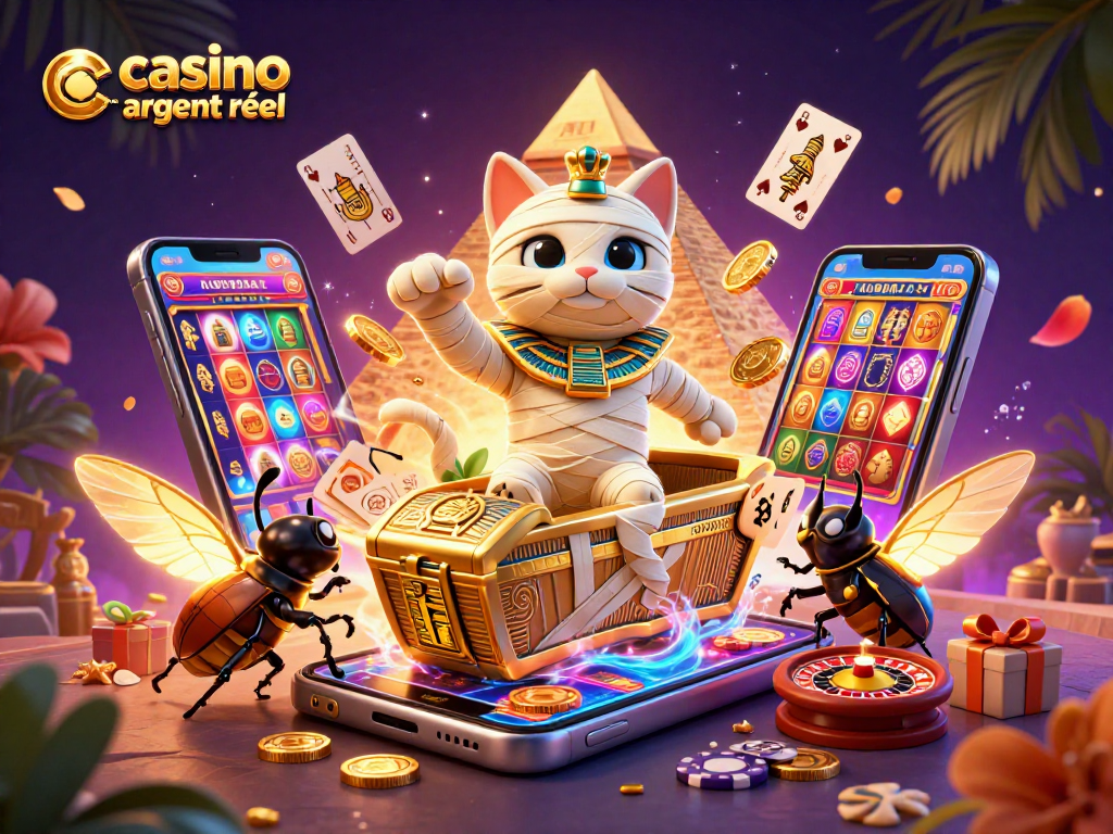 Jouez avec le casino en ligne argent réel grâce à ce chat égyptien vivant une aventure palpitante au casino.