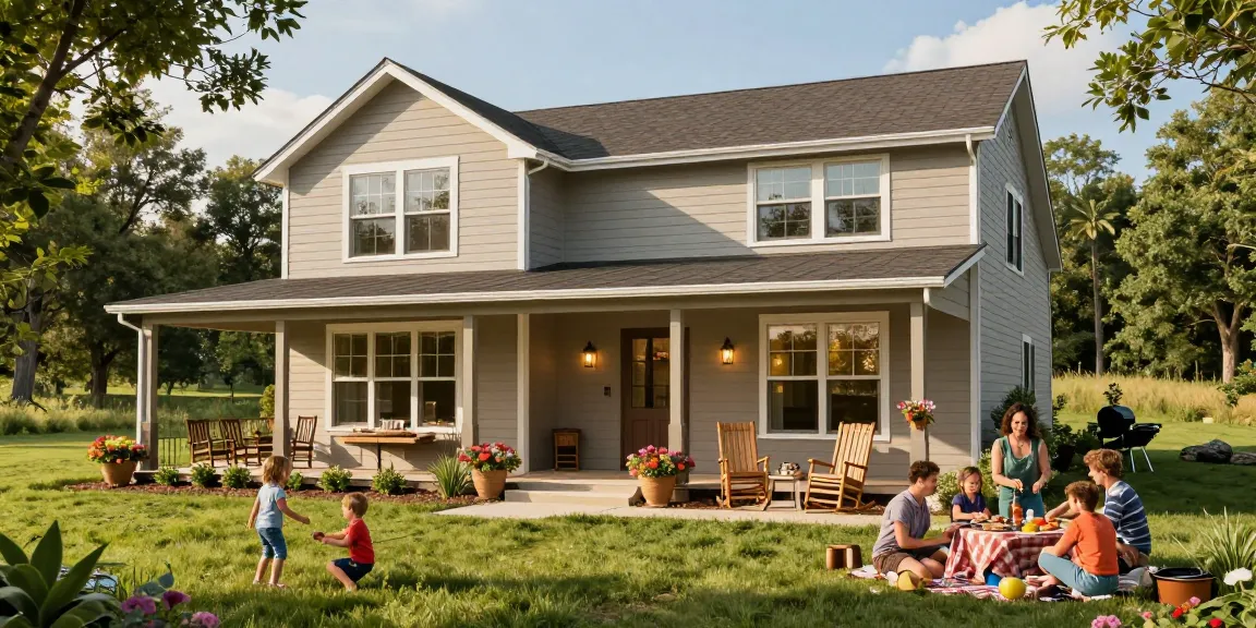 BM2500 barndominium showcasing modern design in a welcoming outdoor setting.