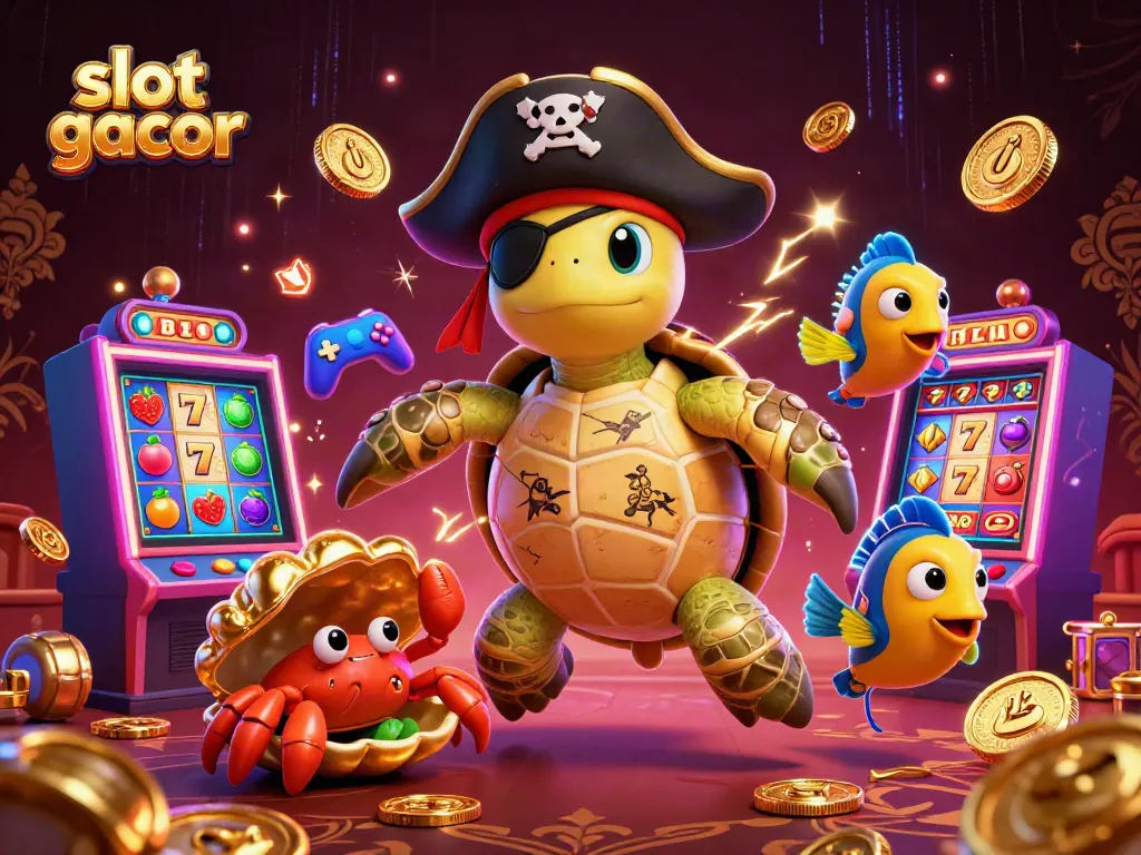 Permainan slot gacor dengan karakter pitar tua dan teman-temannya dalam aksi seru di dunia kasino.