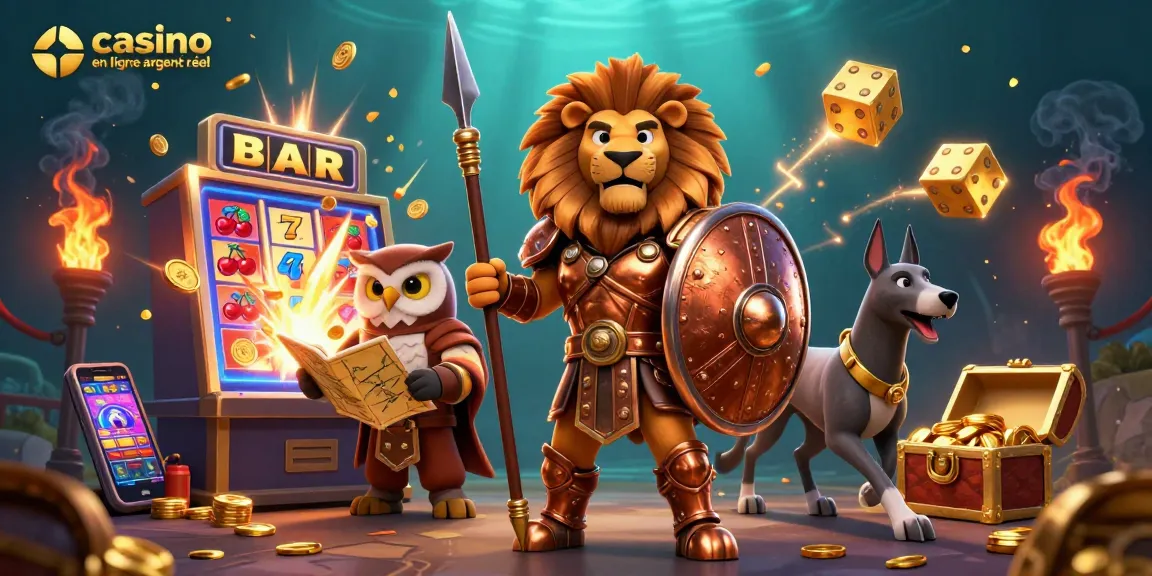 Jouez au casino en ligne argent réel avec des jackpots éclatants et des personnages captivants.