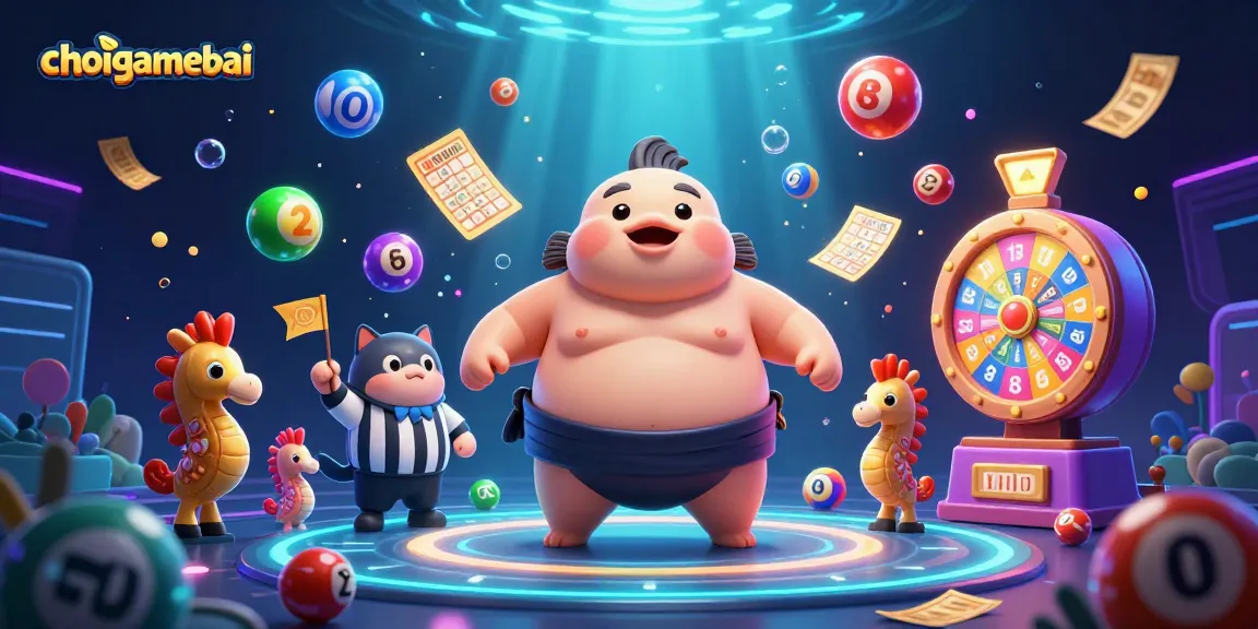 Engage with choigamebai as colorful lottery balls bounce around a dynamic underwater casino scene.