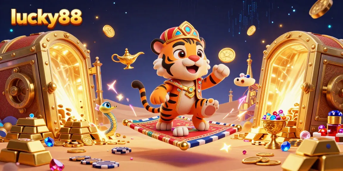 Win big with lucky88 in this dynamic 3D casino universe filled with riches and interactive elements.